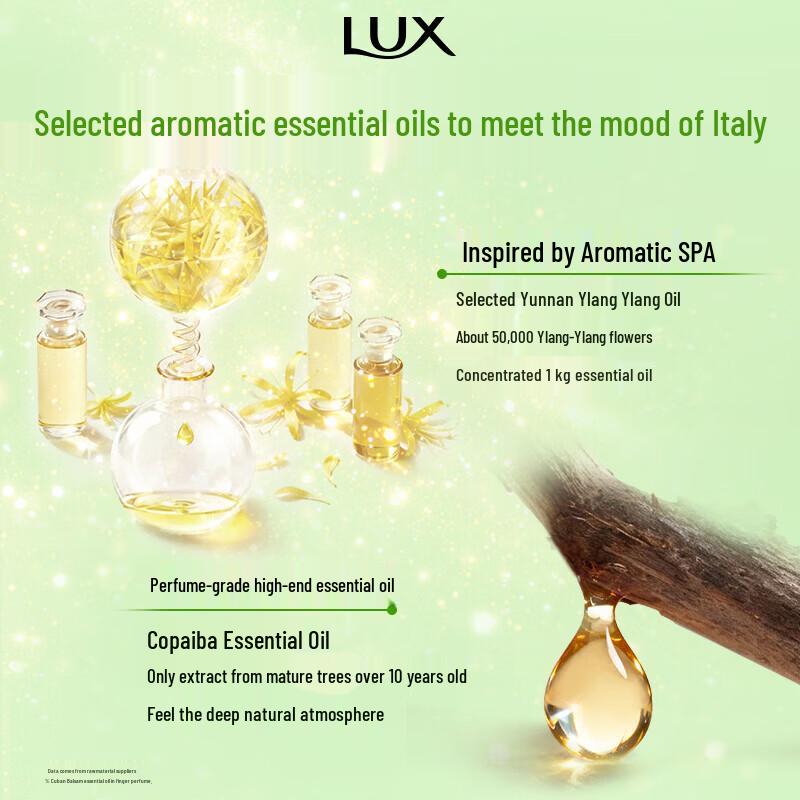 lux Mood Fragrance Shower Gel, 3-Bottle Gift Set