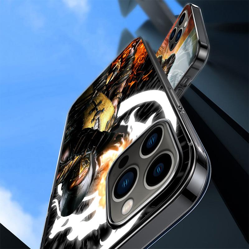 Mortal Kombat Phone Case For iPhone 17 Air 16 Pro Max 16E 15 + 14 Plus 11 12 13 Mini 7 8 SE Gift Print Cover Fundas 17 Air 16 Pr
