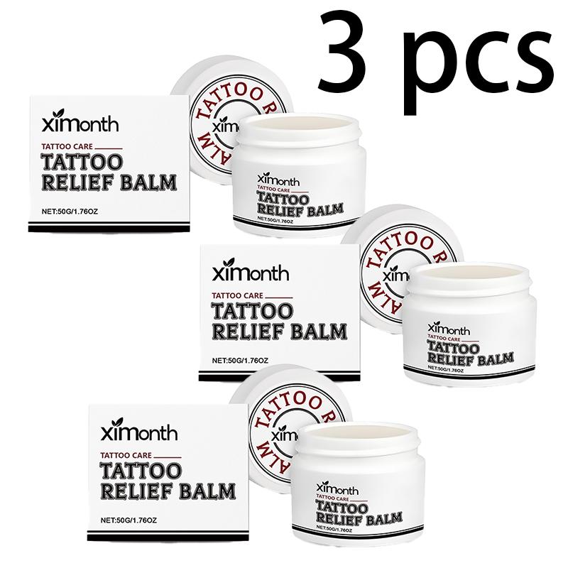 XIMONTH Tattoo-Pflegecreme Verbessert die Tattoo-Schönheit Spendet Feuchtigkeit Farbauffrischung Spendet der Haut Feuchtigkeit Pflege für Tattoo-Stickerei