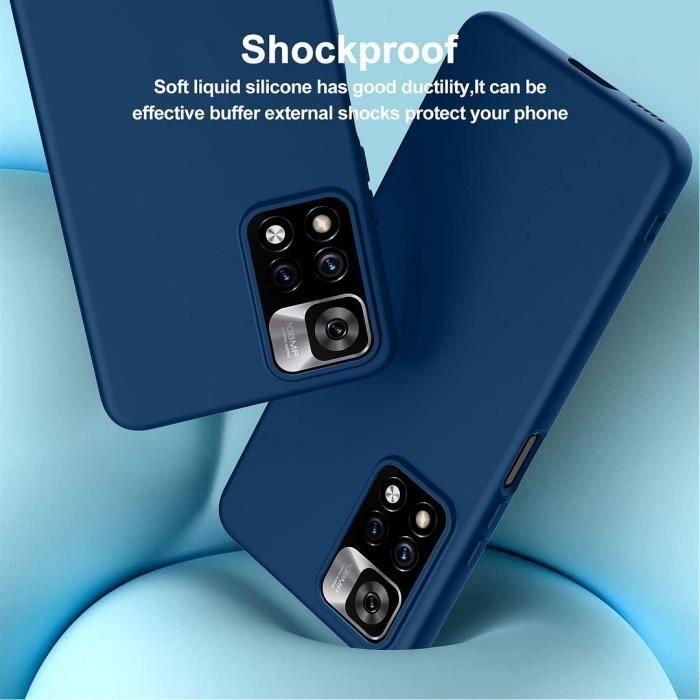 Coque - E.F.CONNECTION - pour Redmi Note 11 Pro - Souple - Ultra résistant - 2 protections d'écran en verre trempé