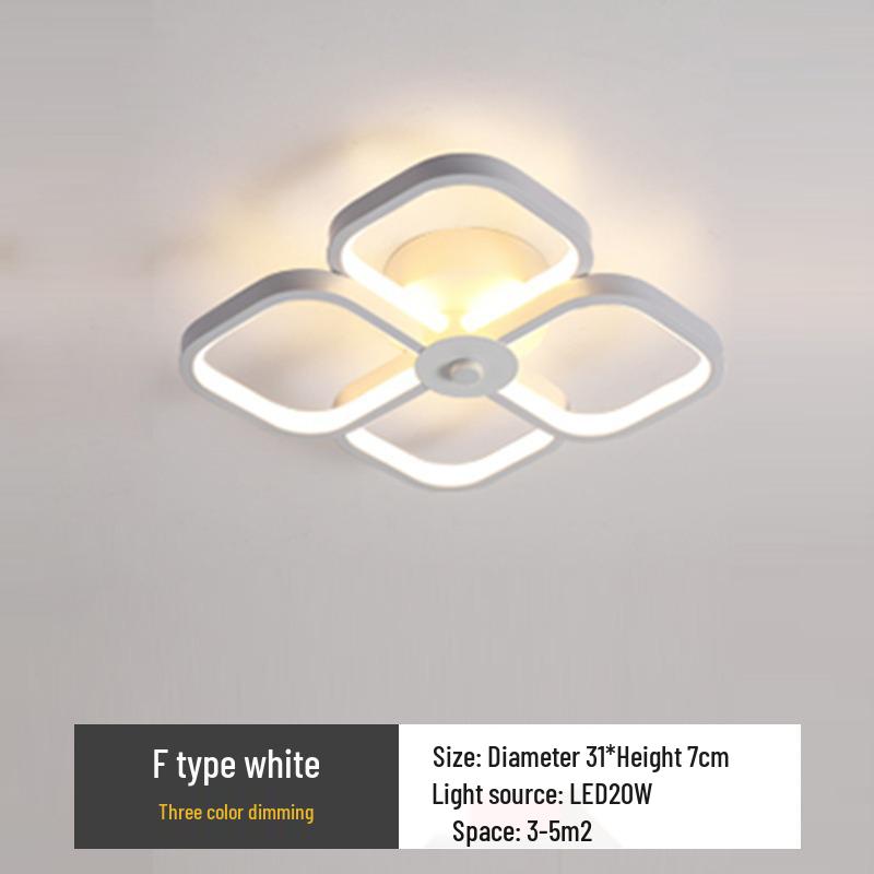 Kreative LED-Leuchten für Flur, Eingangsbereich, Veranda, Schlafzimmer, Wohnzimmer, Gang und Balkon - Modernes, schlichtes und stilvolles Design