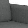 Vidaxl Sofa 2-Osobowa, Ciemnoszara, 120 Cm, Tapicerowana Tkaniną