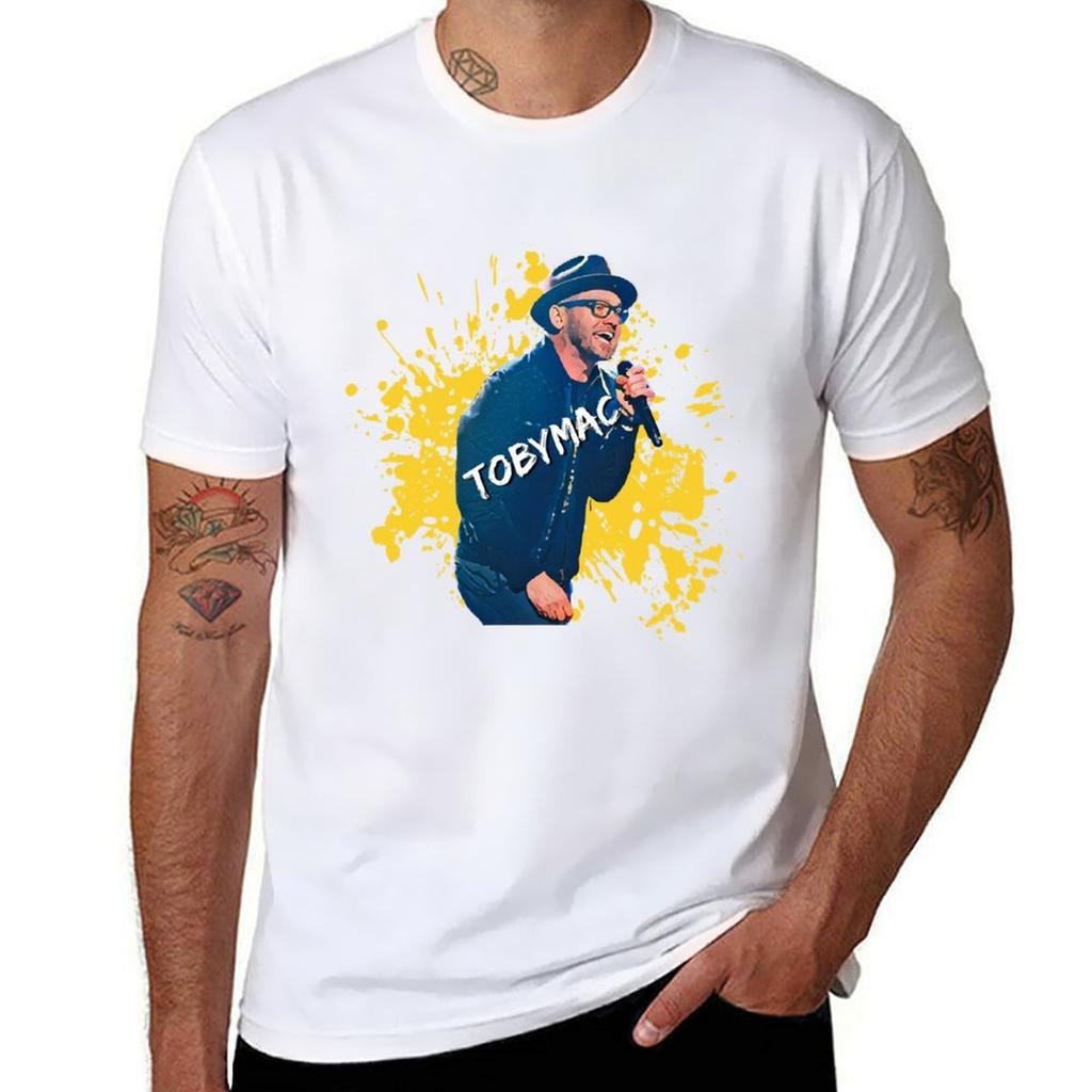 Tobymac T And Tobymac Hoodie Tshirt Gym Wear Breathable Short Sleeve Tee