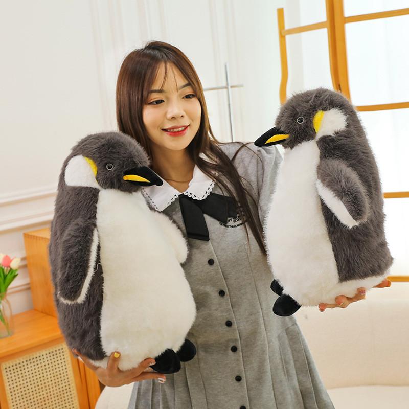 Adorable Realistic Penguin Plush Toy For Kids Soft Stuffed Animal Ideal Birthday Gift