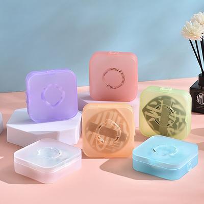 1 Stück leere Air Cushion Puderquaste Box tragbares kosmetisches Make-up-Etui Behälter mit Puderquaste für BB-Creme Foundation