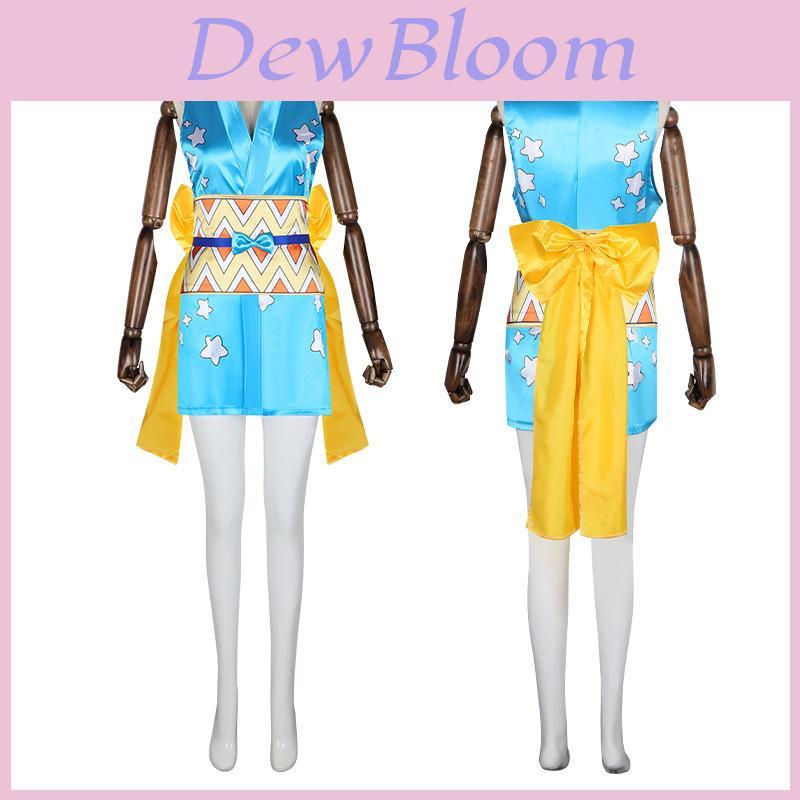 Authentic One Piece Nami Cosplay Suit Accurate Design Halloween Costume For Ladies