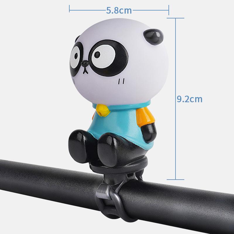 1 Piece Cartoon Bike Horn Outdoor Squeeze Bike Horn Clearly Sound Bells For Childrens Kid Scooter Kid Bike Bells