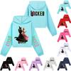 Children's Long-sleeved Loose Pullover Letter-printed Hooded Sweatshirt