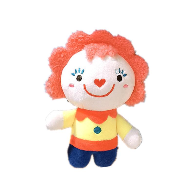 Cartoon Clown Three-dimensional Joke Plush Doll Circus Pendant Halloween Doll Ornament Gift Gift