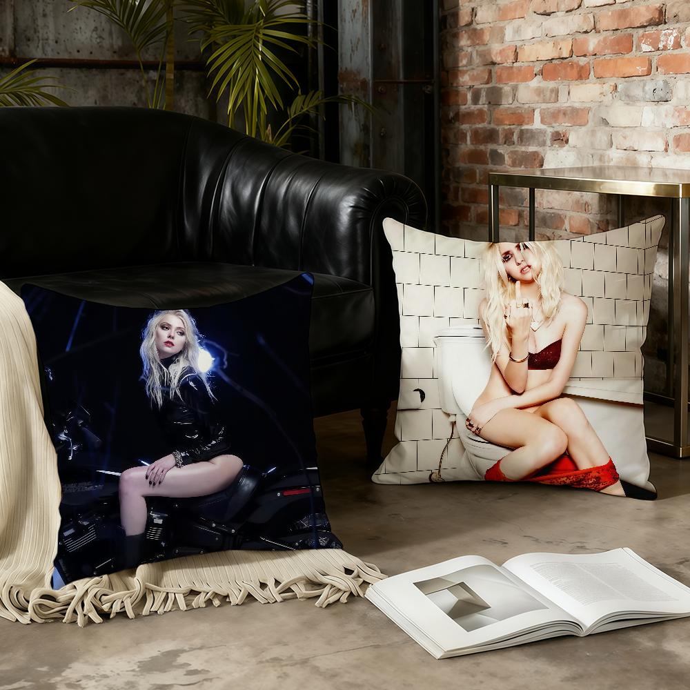 Actor Model T-Taylor Momsen Cushion Cover Home Office Convenient Nordic Simplicity Hit With Zipper Cushion Cover