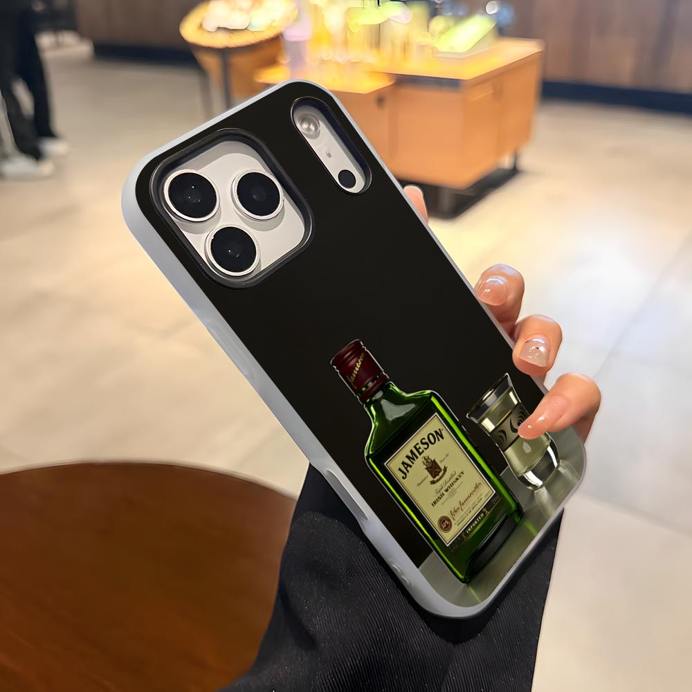 J-Jamesones Phone Case For IPhone 17 Air 16 E 15 14 Plus 13 12 11 Pro Max Jelly 2 In 1 Protective Case iPhone 16 Plus