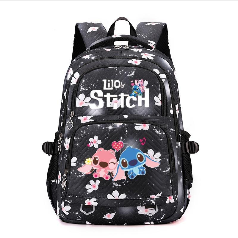 Cute Cartoon Print Large Capacity Primary And Secondary School Schoolbag Trendy Backpack Lightweight Fashion Backpack