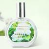 50ml Natural Fragrance Perfume for Women, Long Lasting Floral Fruity Scent, Transparent Round Bottle with Golden Cap Romantic Gift, Ideal for