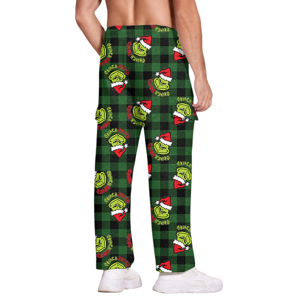 Herre Casual Sportbukser Løse Leggings Lange Paneler Fitness Løping Treningsbukser