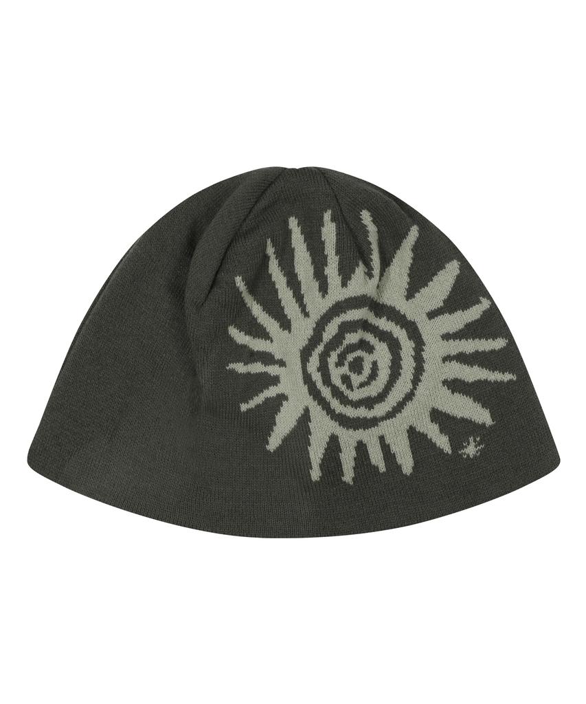 AAKAM Sun Jacquard Beanie (Khaki)