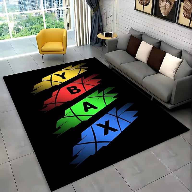 Einige lustige Wörter Schwarz Weiß Farbe Teppich, Wohnzimmer und Schlafzimmer Haushaltsartikel Sofamatten, Fußmatte Boden Anti-Rutsch Teppich, Geschenk