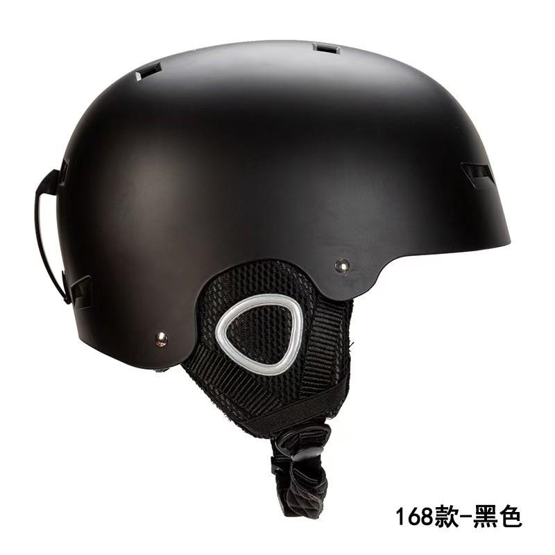 Adjustable Ski Helmet With Warm Ear Pads Breathable Ventilation Teens Adults ABS EPS Safety Headgear