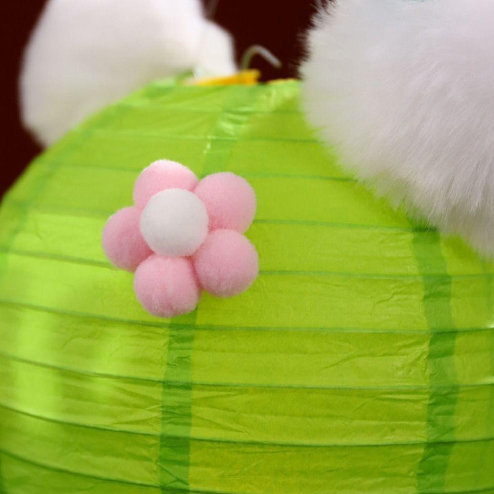 Portable Chinese Rabbit Lantern Traditional LED Lantern Toys Antique Lantern  New Year
