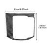 Carbon Fiber For Mazda CX-5 2017-2024 Gear Shift Panel Trim Anti Scratch Wearproof Interior Modification Accessories