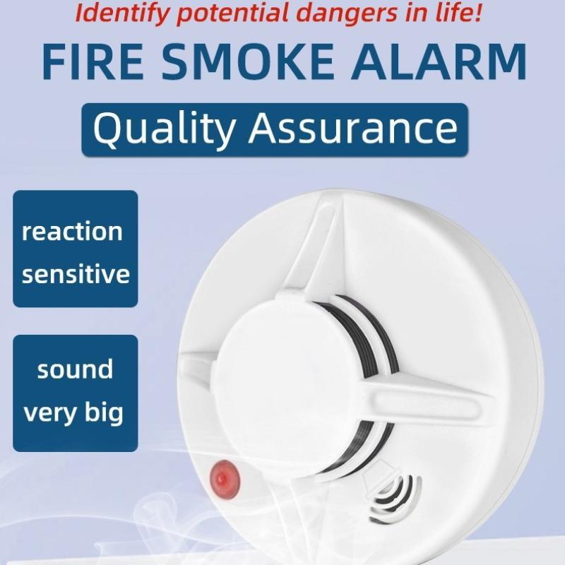 4G Nb Smart Smoke Detector Real Time Sms And Mobile Alert High Sensitivity Fire Alarm For Home Kitchen Warehouse Safety