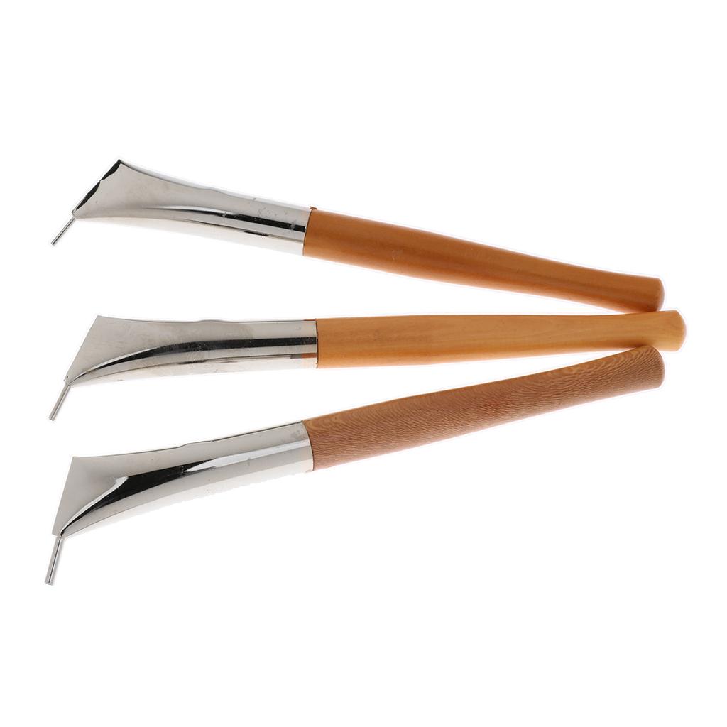 3 Pieces Wax Printing Pen Batik for Painting Drawing on Fabric Cloth Clay Tool