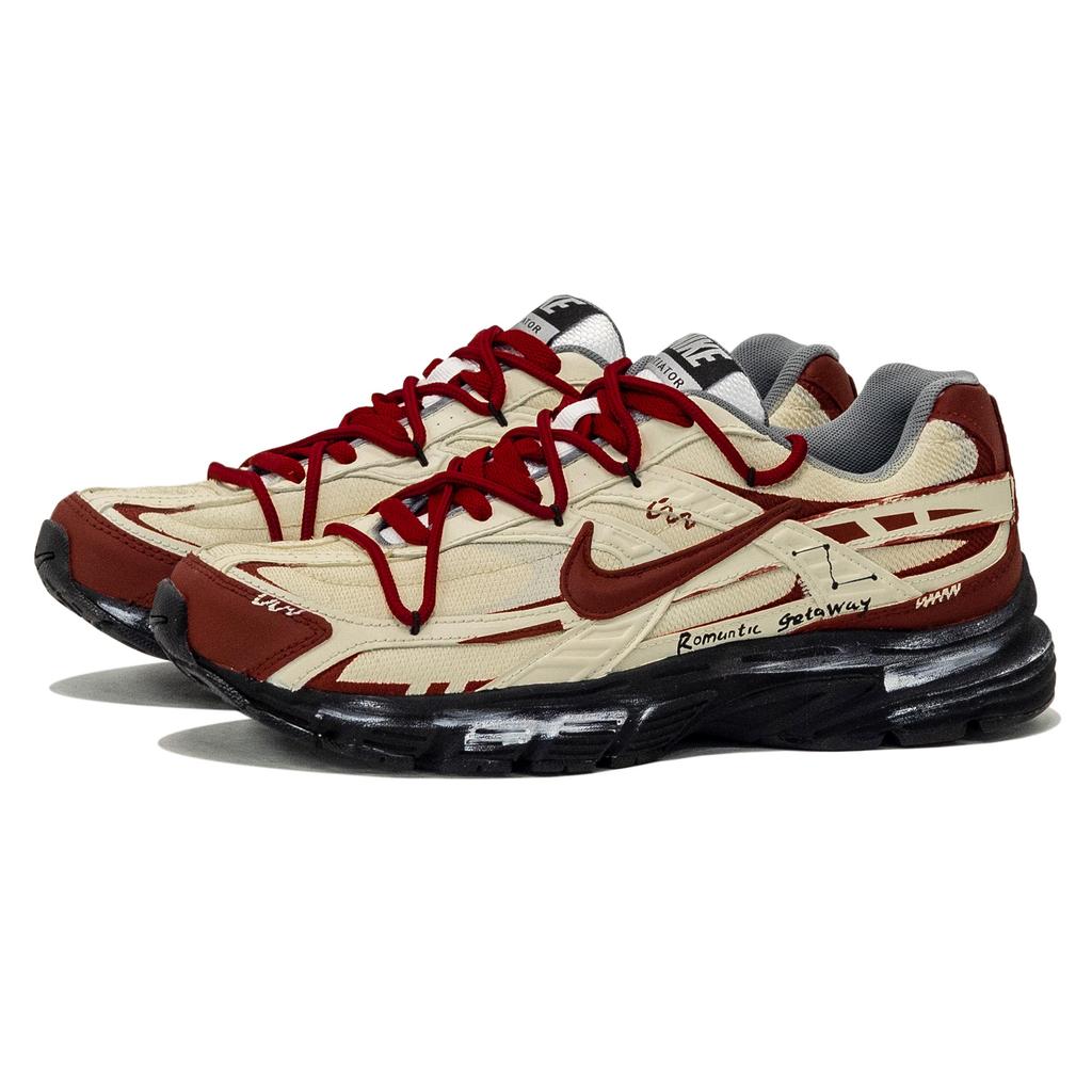 Nike Initiator Low top Running Shoes Men's Red IO7609-101(Team1394-)
