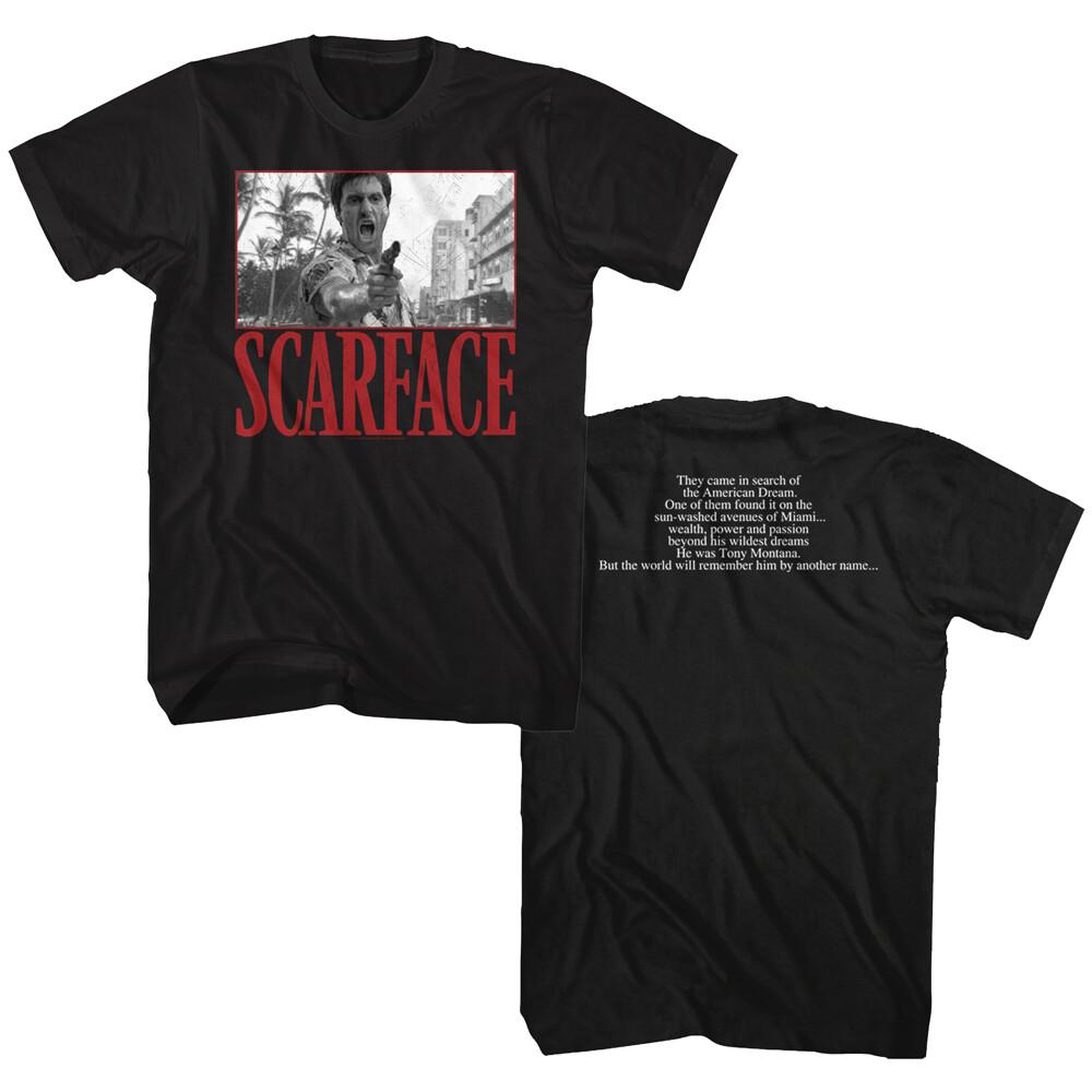 Scarface Movie Tony Montana Wealth Power Passion Men T Shirt Cuban Druglord XXXXL