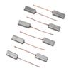 10pcs 4.5x6.5x20mm Carbon Brushes Wire Leads Generator High Quality Generic Electric Motor Brush Replacement Hand Tools