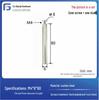 Acrylic Photo Frame with Adjustable Stainless Steel Stand