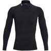 Under Armour Mens HeatGear Mock Neck Raglan Long-Sleeved Base Layer Top