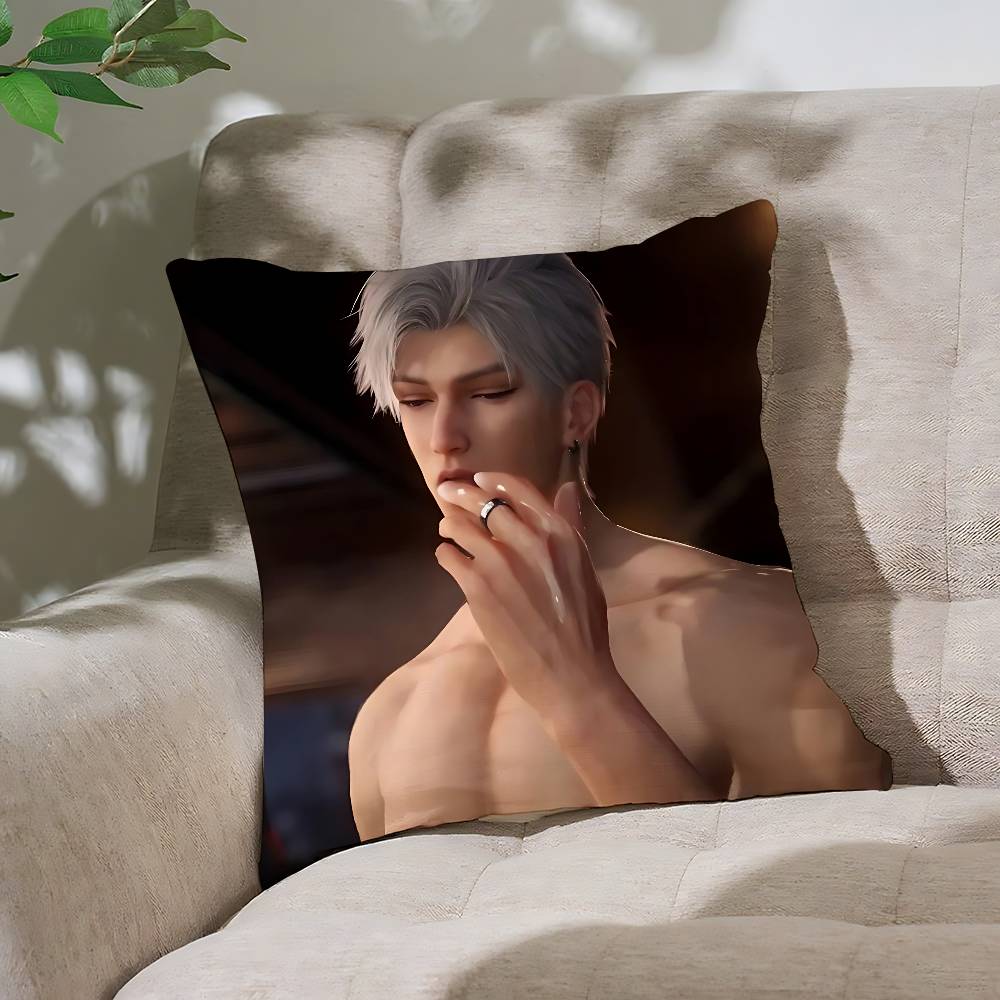 

Cool Sylus Slove And Deep Space Customizable Square Pillowcases Stylish And Soft Perfect For Beds Cars And Sofas 40x40 cm