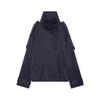 Dames Korte Dubbelrijige Trenchcoat - Modieus in Melkwit, Zwart of Donkerbruin