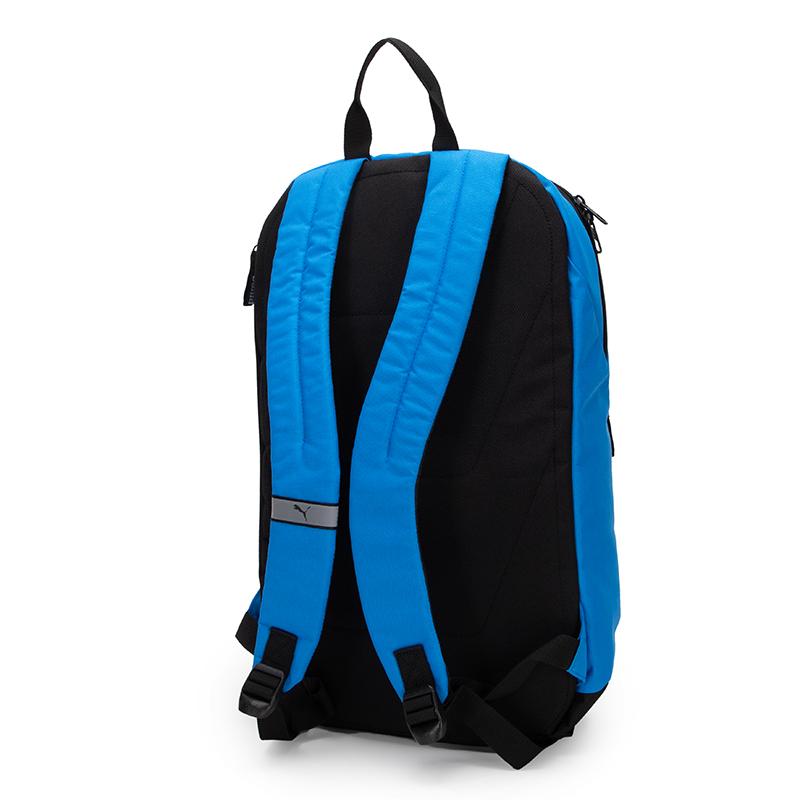PUMA Polyester Backpack Regular Unisex Blue