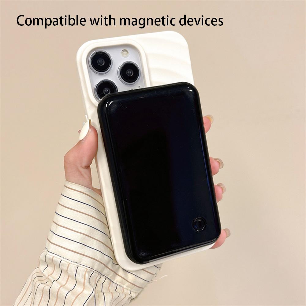 Cute 3D Water Ripple Magsafe Phone Case For iPhone 16 15 14 13 12 11 Pro Max Plus Magsafe Magnetic Wireless Charge Cover New