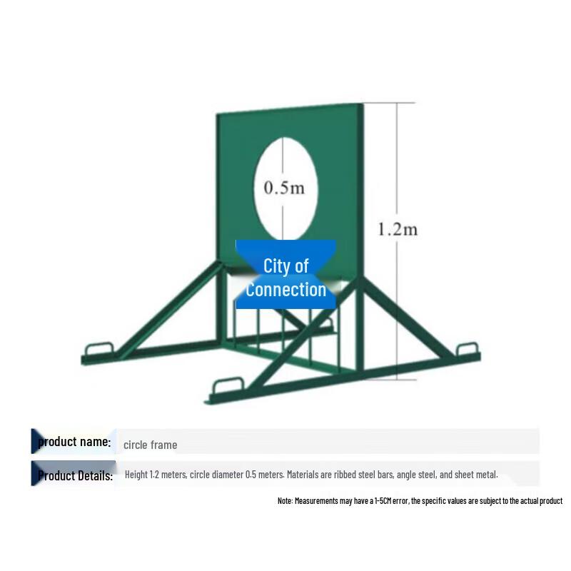 Dog Training Agility Hoop Jump