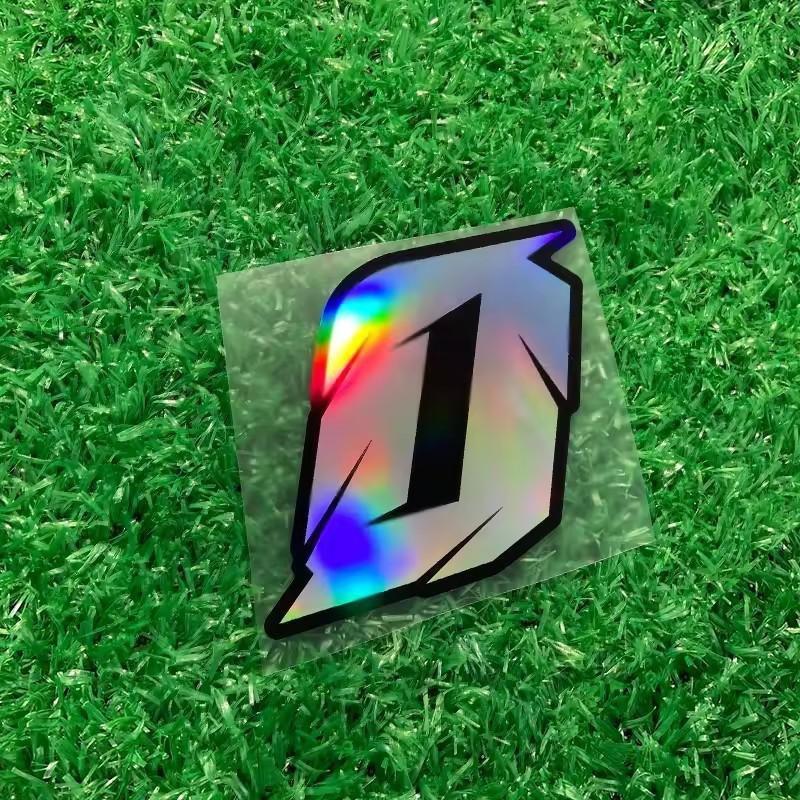 0123456789 Color Laser Number Car Motorcycle Stickers Fuel Tank Fairing Diy Moto Helmet Body Vinyl Decals Accessories