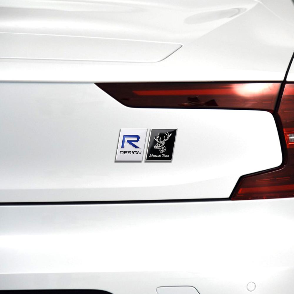 Aluminium Auto Karosserie Seite Kotflügel Kofferraum Dekoration Aufkleber Abzeichen Für Volvo Xc60 S60 V40 V50 V60 Xc90 S40 S80 C30 Xc40 Auto Styling
