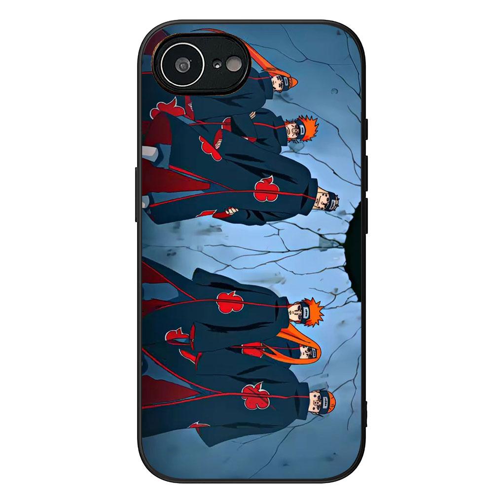 Sasori Narutos Akatsuki Casing Phone Cover for Motorola Moto G86 G14 G35 G34 G45 G55 G64 G75 G85 G24 G15 G54 G57 Power Soft Case