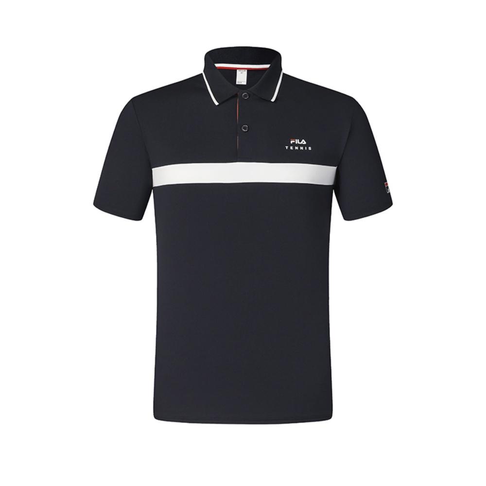 FILA TENNIS Polo Shirt Men s Royal Blue A11M523110F-NV M(170/92A)