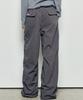 Nigaennikol Ruffle Lace Parachute Pants_Charcoal