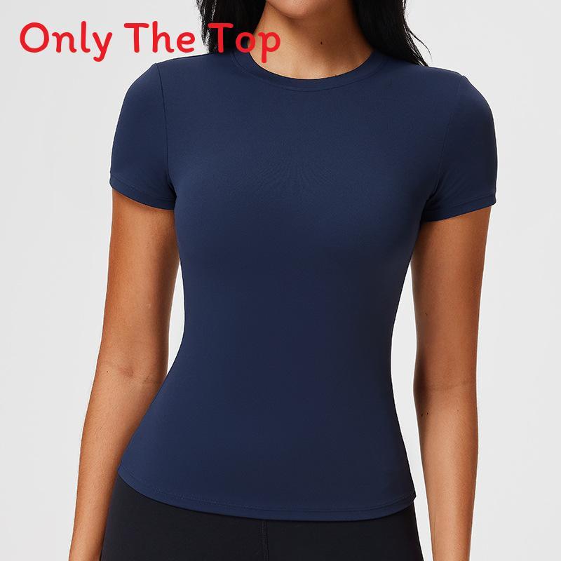 Womens Summer Yoga T Shirt With Breathable Fabric For Running And Fitness Practice