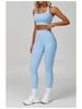 Women's Zipper Long Sleeve Yoga and Fitness Set - Autumn/Winter Slim Fit Sportswear