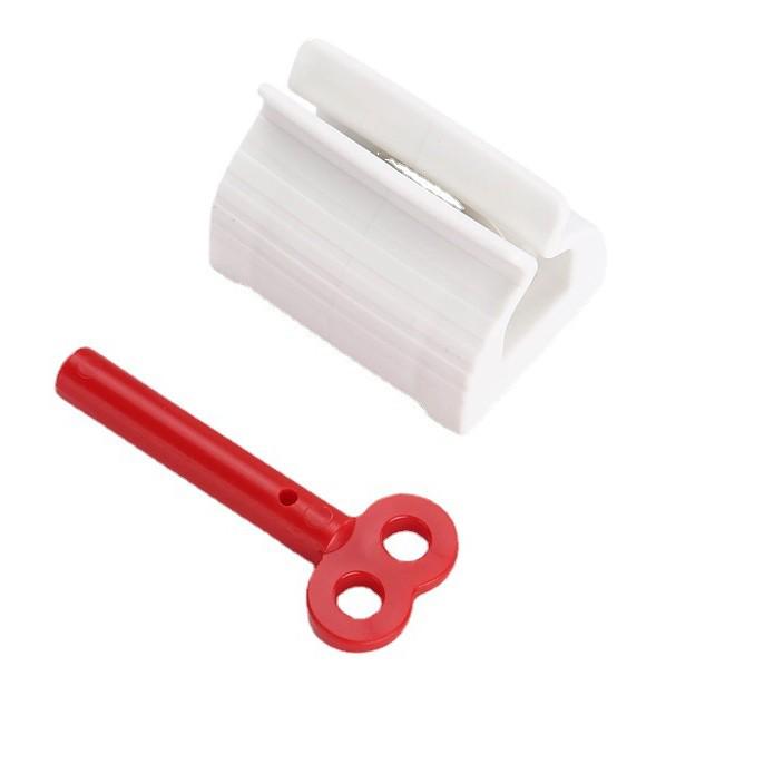 Japanese Toothpaste & Facial Cleanser Manual Squeezer Clip, Bathroom Tool for Efficient Tube Dispensing