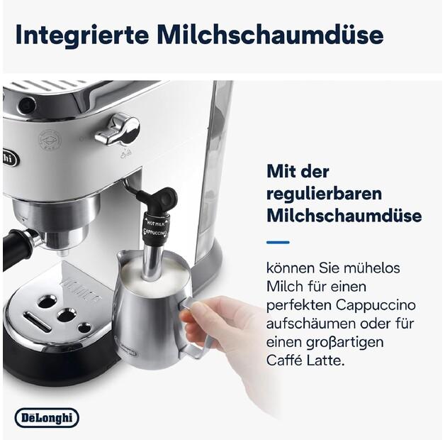 Кофемашина DeLonghi EC 685.W Dedica