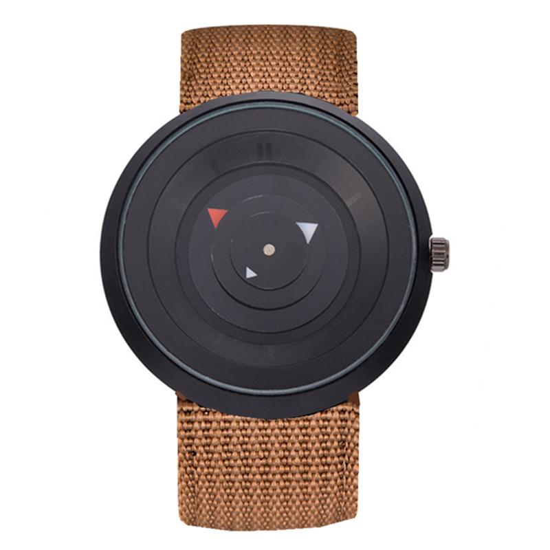 Reloj Hombre Original Brand Boys Watches Men Students Fasshion Nylon Band Design Watch Black Relogio Masculino Montre Homme