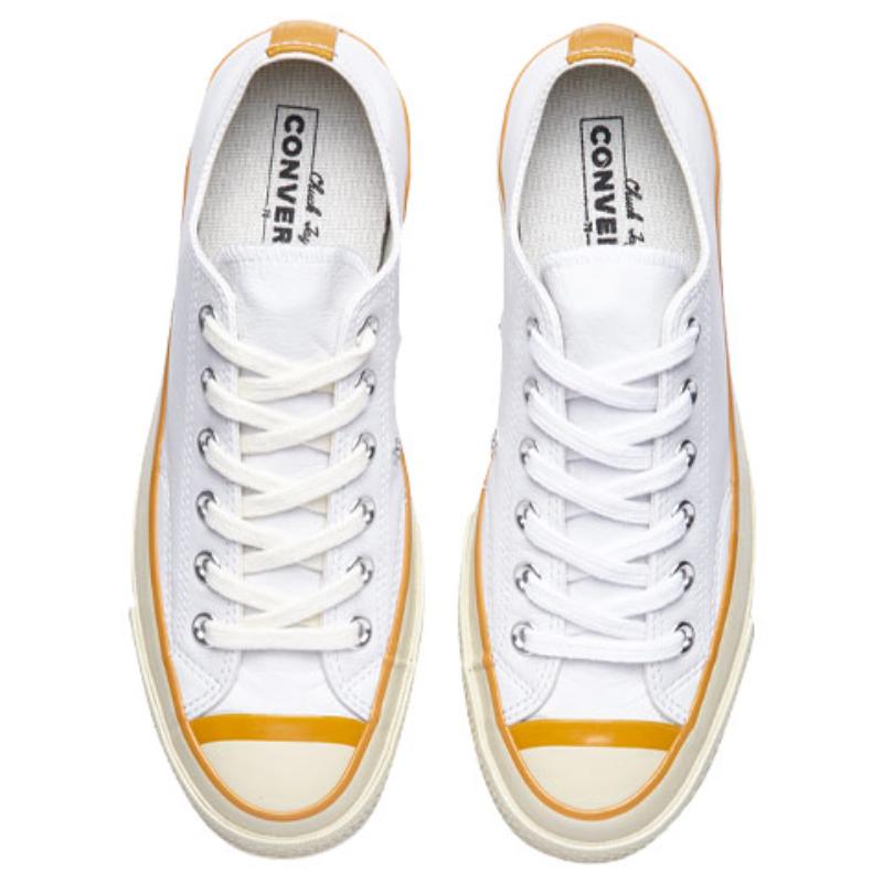 Converse All Star Chuck 70 Ox Three-Star Label Lightweight Low-Top Espadrilles Unisex White