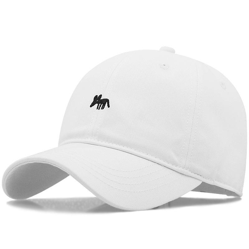 

Big head circumference hat baseball cap men s and women s spring and autumn new washing cotton large size cap XXL (above 60cm) белый