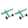 2PCS Bench Dog Woodworking Clamp 20mm Aluminium Alloy Bench Dog Hole Clamp for Handcraft