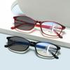 Smart Photochromic Multifocal Reading Glasses Vintage Near Far Progressive Presbyopia Small Square Color Changing Eyeglasses