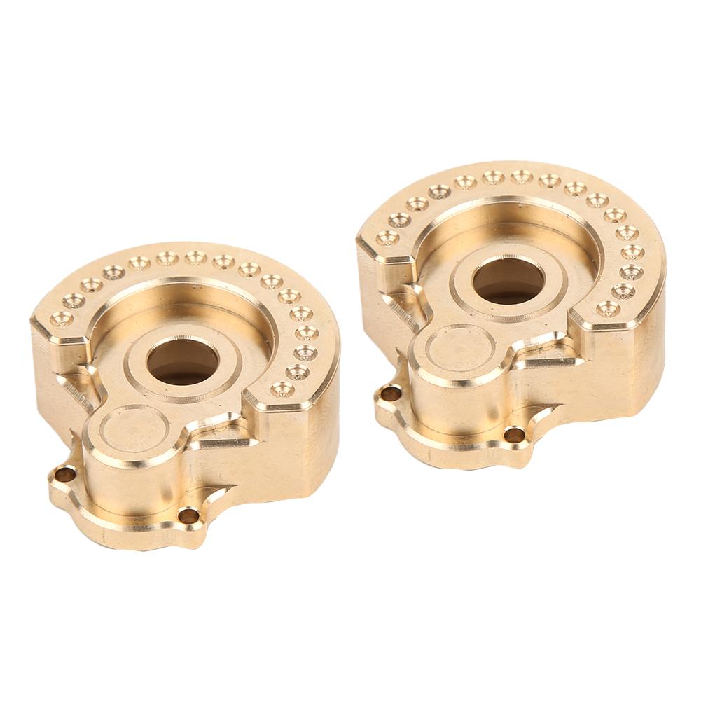 

1 Pair Front Rear Brass Gear Box Cover Counterweight Balancing Weight for 1 10 TRAXXAS TRX4